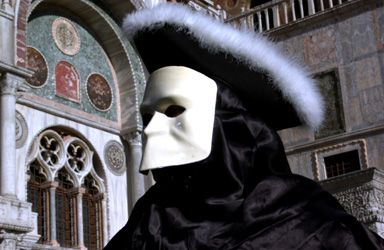 Foto di maschere a Venezia