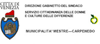 città di Venezia Direzione Gabinetto del Sindaco servizio Cittadinanza delle donne e culture delle differenze