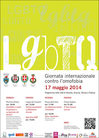 Locandina Giornata Internazionale contro l'omofobia 2014