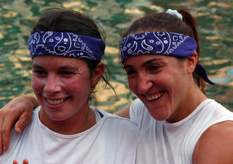 2003 Romina Ardit e Anna Mao, prime nella gara delle Donne
